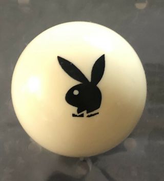 Rare Vintage Playboy Club Bunny Pool Cue Ball Bunny