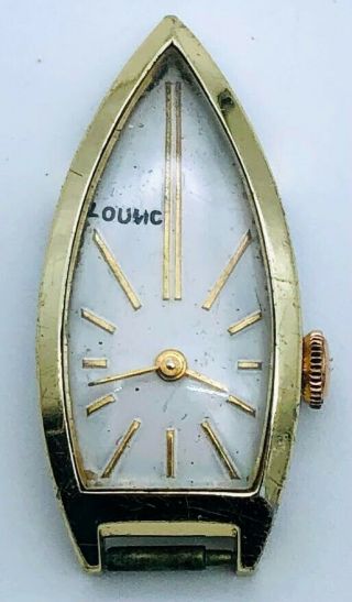 Vintage Louvic 17 Jewels Gold Plated Swiss Made Women 