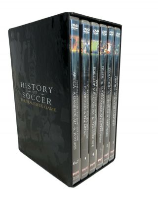 History Of Soccer Dvd 7 - Disc Box Set World Cup Finals Rare Footage 1897 1907