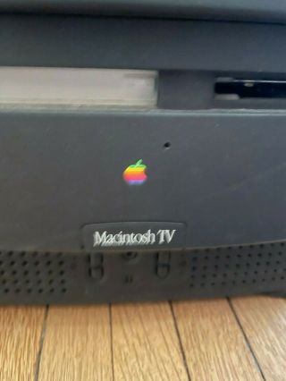RARE Black Macintosh TV M1580 - Perfect - Vintage Apple 4