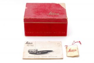 [RARE Red dial EXC,  in Box] Leica IIIf 3f Rangefinder 35mm Film From japan 6