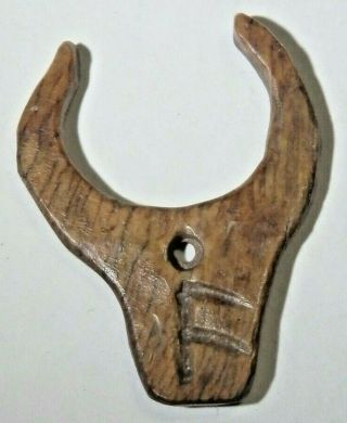 Very Rare Zoomorphic Bone Norse Viking Era Rune Amulet Ansuz – Odin / Woden God