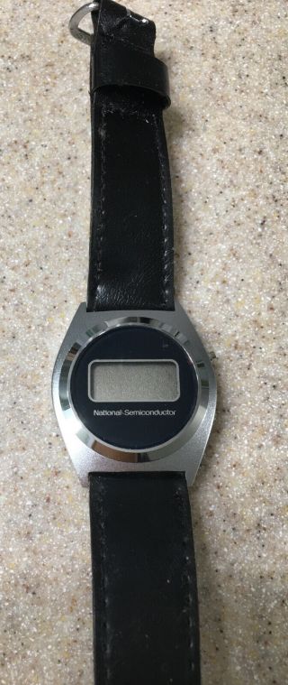 Vintage National Semiconductor Led Watch Does Not Work