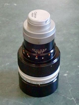 Canon C - 16 100mm F2 Cine Lens Japan Sn 10025 - Rare