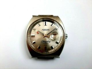 Vintage 1970s,  MORTIMA Mayerling men ' s watch,  Mechanical CAT C66 3