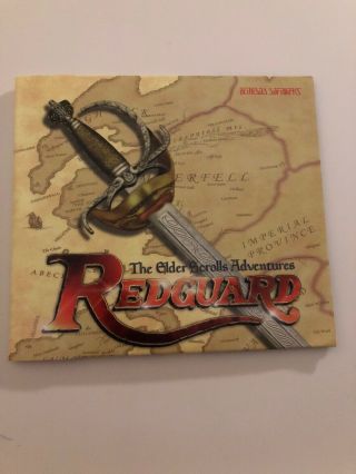 Rare The Elder Scrolls Adventures: Redguard Pc 1998 Cd - Rom Action Rpg Game