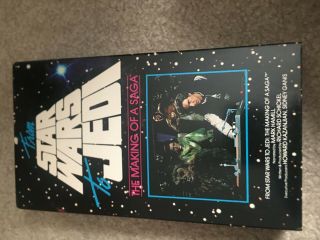 From Star Wars To Jedi - The Making Of A Saga Vhs 1989 Rare Documentary