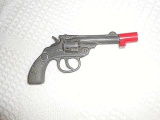 Vintage Rare Toy Cap Gun L M Made In Canada Revolver Pistol Metal