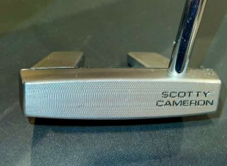 Scotty Cameron Futura X5 Putter 34 " Rare With Headcover Right Handed