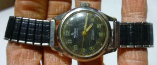 Vintage Swiss Melbun By Emka Watch Co.  17 Jewel Wrist Watch,  Not.