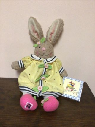 Vintage Cuties By Mary Engelbreit Bunny The Rabbit Plush Rare
