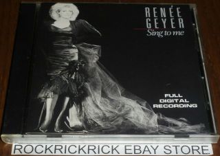 Renee Geyer - Sing To Me - 10 Track Rare Cd - Wea 252139 - 2 Made In Japan