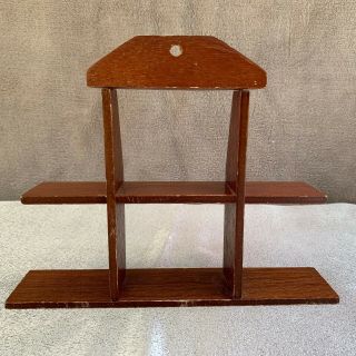 Vintage Wood Knick - Knack Shelf - Small - Approx 6 " X 8 "