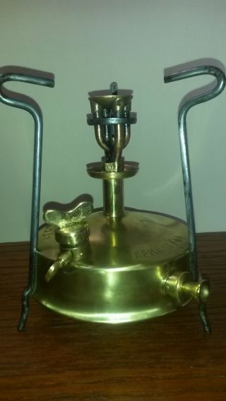 Vintage Brass Kerosene Stove Artel Primus (not Radius,  Optimus,  Hasag Primus)