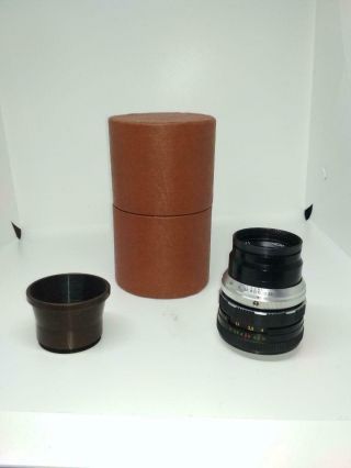 Rare Po2 - 2m 75mm F/2.  0 Cla M42 M39 Ro2 Fast Portrait Cinema Lens Like Okc1 - 75 - 1