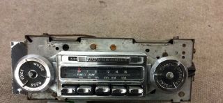 1963 Oldsmobile Starfire 88 Rare Am/fm Radio Oem