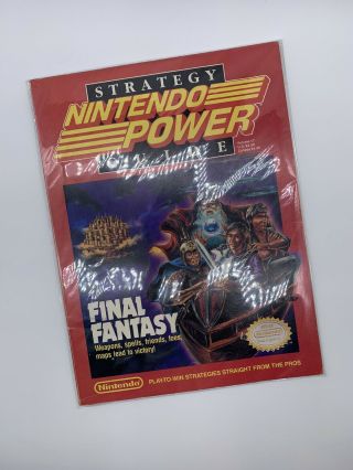 Rare Nintendo Power Presents Final Fantasy (nes) Strategy Guide,  Volume 17