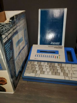 Vintage Vtech Pre - Computer 1000,  3 In 1 Computer Learning System Rare