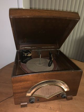 Rare Charles & Ray Eames 1946 Zenith Record Player Radio Model 6r084 Knoll