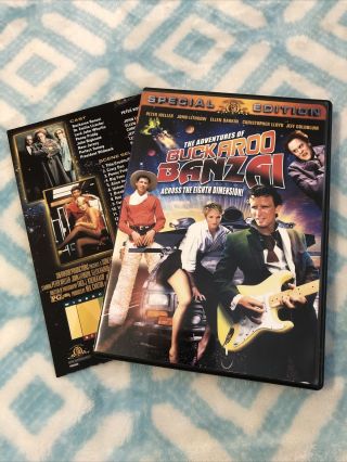 The Adventures Of Buckaroo Banzai (dvd,  2002) Rare Oop