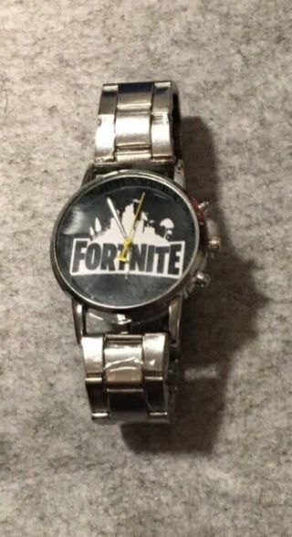 Fortnite Wrist Watch Unisex Stainless Steel Quartz