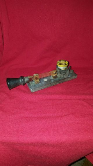 Antique Barber Electric fused Knife Switch 30 amp vintage electrical power 2