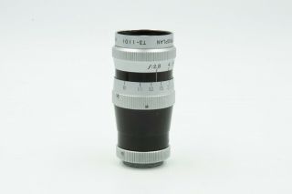 Hugo Meyer Trioplan f/2.  8 - 3 inch Vintage 16mm C Mount Rare Movie Camera Lens 2