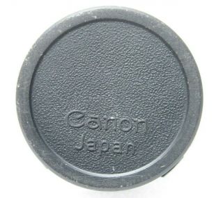Rare Canon Japan Vintage Rear Lens Cap For Fd Or Fl Lens Rc822