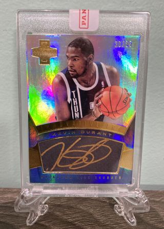 Kevin Durant 2012 - 13 Panini Inovative Ink Gold Auto /25.  Rare.  Invest Now