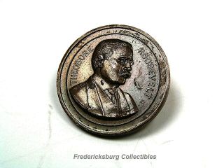 Rare 1920 Theodore Roosevelt Commemorative Adam Pietz Medal