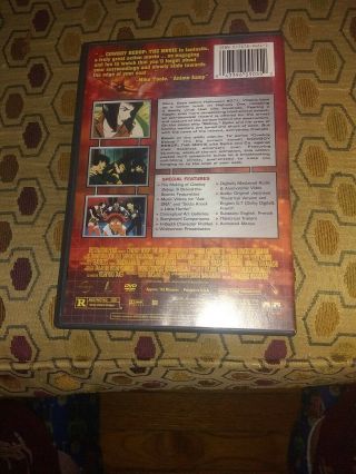 Cowboy Bebop The Movie (DVD,  2003) Rare Special Edition,  VG & Complete Watanabe 2