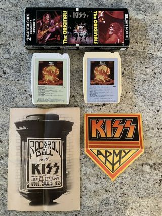 Kiss The Originals Canadian 8 - Track Complete Set Aucoin Rare Holy Grail