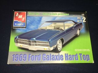 Vintage Amt 1969 Ford Galaxie Hard Top Open Box,  Bags.  Kit 38154