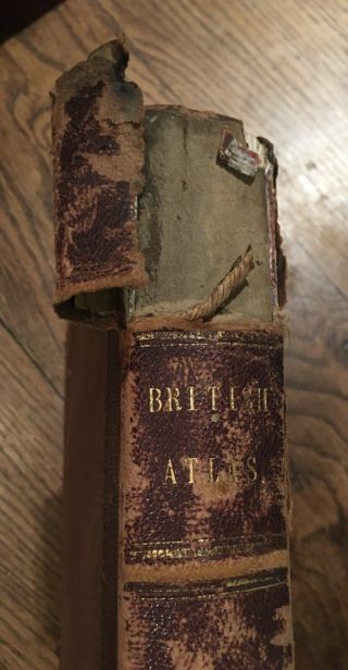 Rare Antique 1880 Walker ' s (John,  Charles) British Atlas Complete 49 Colour Maps 2