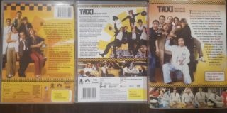 TAXI THE COMPLETE FIRST SECOND THIRD SEASON RARE DVD TV SERIES 1 2 3 BOX SET OOP 2
