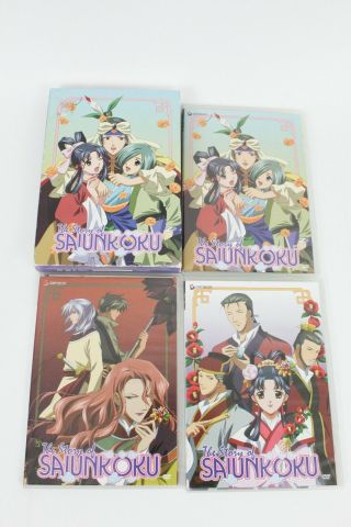 The Story Of Saiunkoku - Season 1 Part 2 - Vol 4,  5,  6 Dvd Rare Oop Anime.  R1 Us