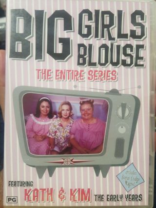 Big Girls Blouse Kath & Kim The Early Years Rare Dvd Australian Tv Comedy Series