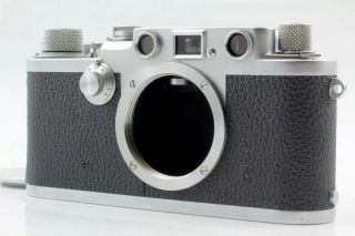Rare [mint] Leica Iiif 3f Red Dial Rangefinder 35mm Film Camera From Japan