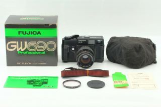 Rare Boxed [n Ct:003] Fujifilm Fujica Fuji Gw690 Pro 6x9 Camera From Japan