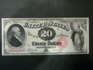1880 - $20 Legal Tender Fr 147 Rare