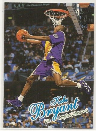 Kobe Bryant 1997/98 Fleer Ultra 2nd Year Card 1 Rare Nm - Massive Bv$$ Wow