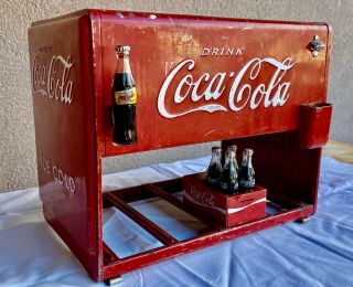 1939 Coca Cola Salesman Sample Cooler Rare