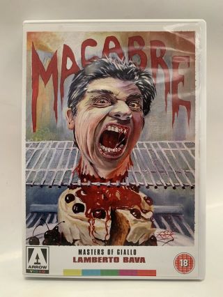 Macabre Rare Oop Arrow Video Uk Dvd Lamberto Bava Italian Horror Movie