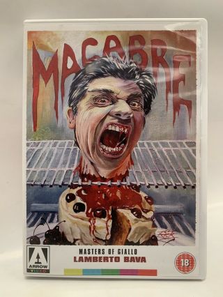 Macabre rare OOP Arrow Video UK DVD Lamberto Bava Italian horror movie 2