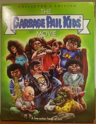 The Garbage Pail Kids Movie Bluray With Slipcover Scream Factory Rare