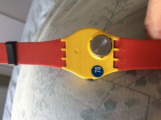 SWATCH KEITH HARING Modele Avec Personnages GZ100.  RARE ART Watch. 6