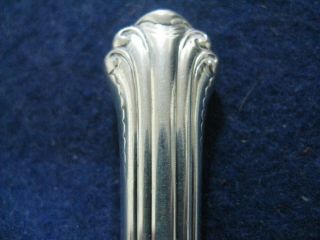 Sterling Silver Art Deco Cosmetic Brush.  By Towle Silversmiths