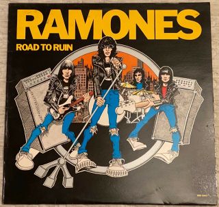 Ramones - Road To Ruin (rare Uk Yellow Vinyl Album)