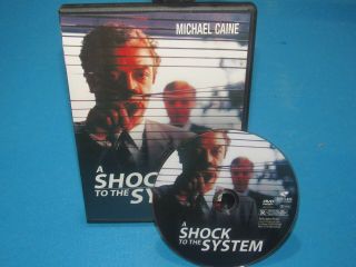 A Shock To The System (dvd,  2004) Michael Caine Rare Oop