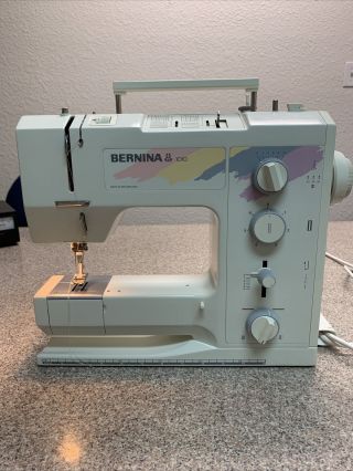 Rare Bernina 1010 Anniversary Year Edition Sewing Machine & Pedal